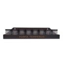 Ver imagem 1 de Porta Temperos Mdf Preto com 8 Potes - Volpato