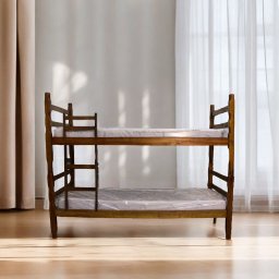 Beliche Torneada de Madeira Maciça - 3