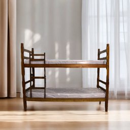 Beliche Torneada de Madeira Maciça - 3