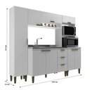 Ver imagem 2 de Cozinha Carol 4 Peças J Carvalho Branco
