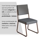 Ver imagem 6 de Kit 4 Cadeiras para Sala de Jantar Napoli