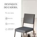 Ver imagem 7 de Kit 4 Cadeiras para Sala de Jantar Napoli