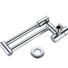 Torneira de Cozinha Gourmet Dobrável Articulável de Parede Inox Cromada Metal Premium Pmx - 1