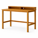 Ver imagem 2 de Mesa Home Escrivaninha Califórnia Office Industrial Quarto:nature