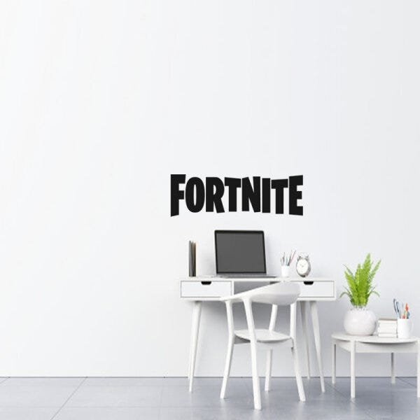 Adesivo decorativo de parede jogo fortnite - 1