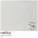 Ver imagem 3 de Kit 3 Banquetas Alta com Encosto Betina Base Preto Poliéster Off White - Nexta Casa