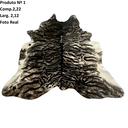 Ver imagem 3 de Tapete Sala Couro Inteiro Animal Print Tigre
