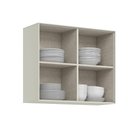 Ver imagem 4 de Armário Cozinha Modulado Fineze 2 Portas 80cm Areia Henn