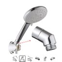 Ver imagem 4 de Niple Curvo 45g Cromo Luxo C sobre Porca Giratoria Macho-femea 1/2 1706cimp