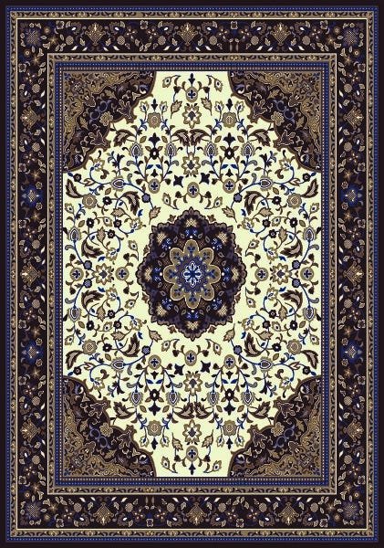 Tapete 2,00 x 2,40 Luxo Design Oriental Sala Quarto e Evento - 2