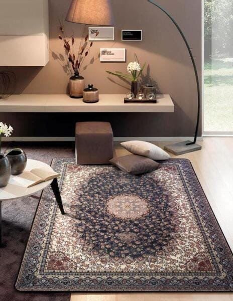 Tapete 2,00 x 2,40 Luxo Design Oriental Sala Quarto e Evento - 1