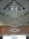 Ver imagem 3 de Luminária Luxo Teto Cristal Vão de Escada Alto Brilho