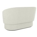 Ver imagem 4 de Namoradeira Decorativa Orgânica - Bouclê Bege Claro