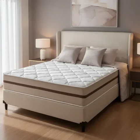 Cama Box com Colchão de Molas Ensacadas Classic Pocket Casal 138cm