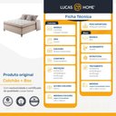 Ver imagem 3 de Cama Box com Colchão de Molas Ensacadas Classic Pocket Casal 138cm