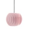 Luminária Pendente Rosa Queimado Fio Branco Quarto Menina - 1