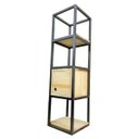Ver imagem 2 de Nicho de Parede Estilo Industrial Ferro e Madeira Modelo 02