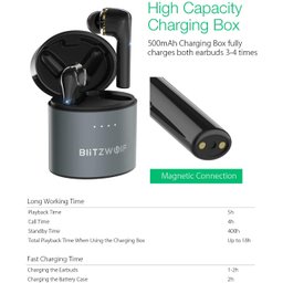 Fone de Ouvido Blitzwolf® Bw-Fye8 Tws Bluetooth 5.0 Earphone - 3