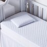 Capa de Colchão Impermeável Matelada para Berço Nacional e Americano Anti Xixi Bebe 1,30x0,70- Branc - 1