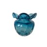 Vasinho de cristal murano 16 cm Labone cor Aqua Marine - 2