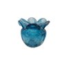Vasinho de cristal murano 16 cm Labone cor Aqua Marine - 1
