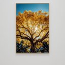 Ver imagem 3 de Quadro Decorativo Árvore Ipê Amarelo Vertical Sala Quarto Casa Escritório