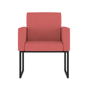 Ver mais imagens de Kit Sofá 2 Lugares + 2 Poltronas para Recepção Sala Balaqui Cor:rosa