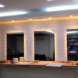 Placas 3D AutoAdesivas Revestimento de Parede Tijolo Rústico Kit com 3 - 4