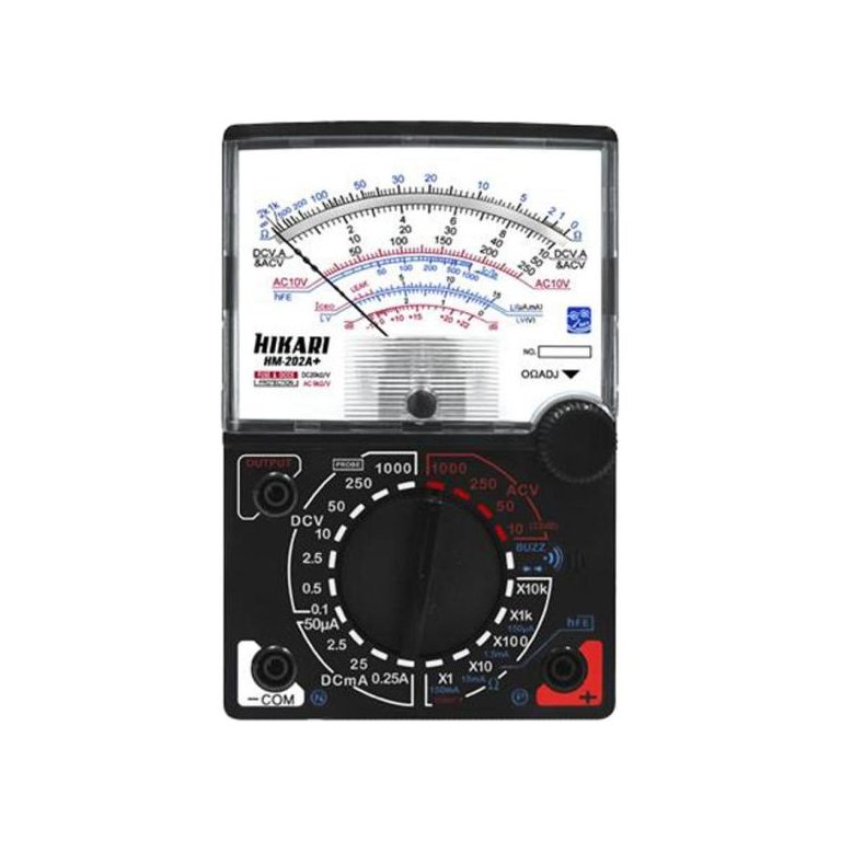 Multímetro Analógico Hikari Hm-202a Multímetro Analógico Hikari Hm-202a