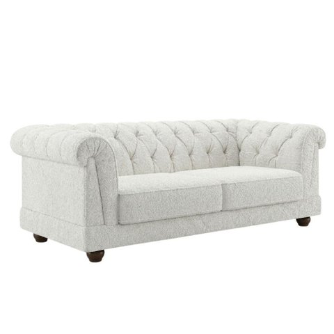 Sofa 2 Lugares Capitone Acorde 190 cm Pes MDF Boucle Tce 1010 Moll