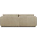 Ver mais imagens de Sofá 4 Lugares para Sala de Estar Living Orgânico 276cm Eliot L06 Couro Bege Areia - Lyam Decor