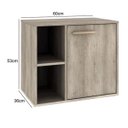 Ver imagem 2 de Gabinete para Banheiro 1 Porta Nichos Barrique Lilies Móveis