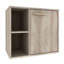 Ver imagem 1 de Gabinete para Banheiro 1 Porta Nichos Barrique Lilies Móveis