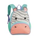 Ver imagem 1 de Mochila Escolar Zoo Infantil com Alças 3 Modelos de Animais Tema:zebra