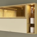 Ver imagem 1 de Aereo 2 Portas Basculante Elite Yescasa Amarelo/Canary/Off White