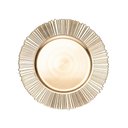 Ver imagem 1 de Sousplat Redondo de Plástico Solar Dourado 33cm Wolff