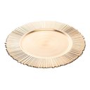 Ver imagem 2 de Sousplat Redondo de Plástico Solar Dourado 33cm Wolff