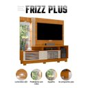 Ver imagem 4 de Estante Home Theater com Pés e Aparador Frizz Plus Cinamomo Off White – Madetec