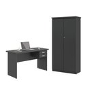 Ver imagem 1 de Jogo de Escritório com Mesa 120 Moema Preto Onix