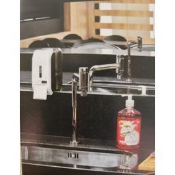 Dispenser de Parede Álcool Gel ou Sabonete Líquido 400 Ml Black & White Premisse - 2