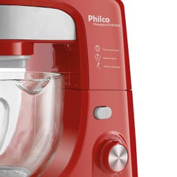 Batedeira Philco Planetária PHP500 Turbo Glass 127V - 3