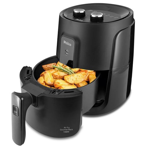 Fritadeira Philco Air Fry Gourmet Black Pfr15p 4l 1500w 127v - 5