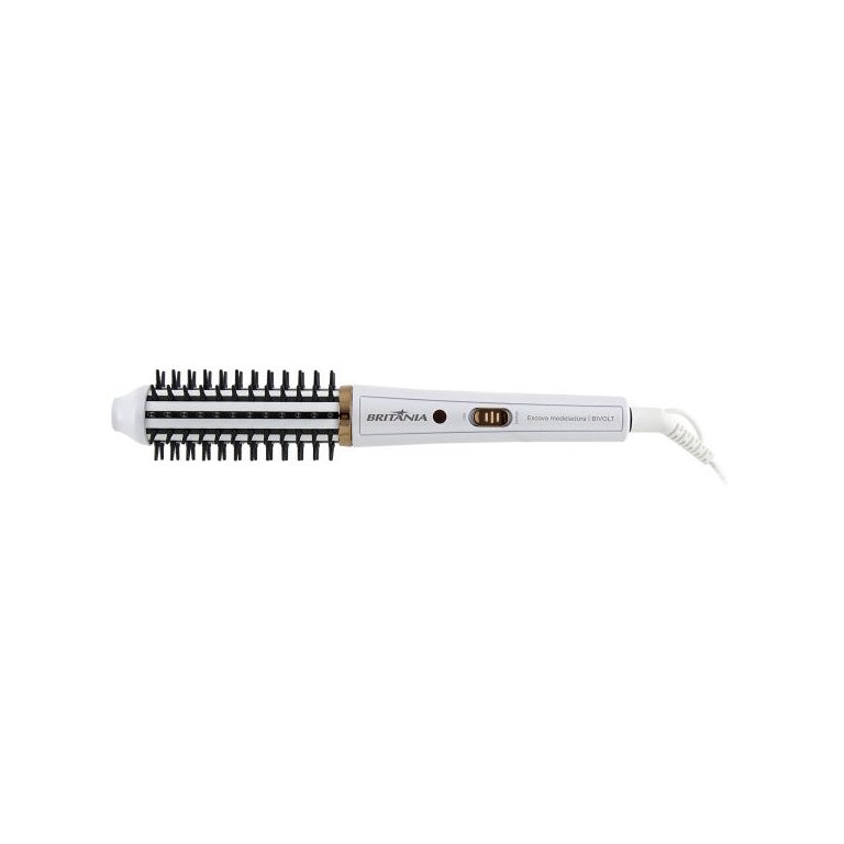 Escova Modeladora Britânia Bec04 2 em 1 - Bivolt para Estilos Versáteis e Práticos