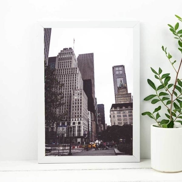 Quadro Decorativo - Manhattan - NYC:Branco - 2