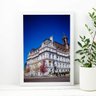 Quadro decorativo - Prédio em Montréal - Canadá:Preto - 2