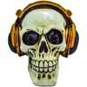 Crânio Caveira Decorativa Fone de Ouvido Dj - 1