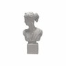 Escultura Estátua Busto Ártemis Branco - 1