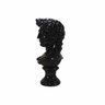 Escultura Estátua Busto de Davi Preto Grande - 4