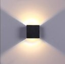 Ver mais imagens de Arandela Led Facho Regulável 6w Branco Quente 3000k Preto Ip65 Alumínio Bivolt
