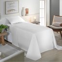 Ver imagem 1 de Jogo Cama Solteiro Algodão 130 Fios Liso Conforto Macio